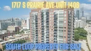 South Loop Property for Sale | 1717 S Prairie Ave Unit 1406 | 2 Bed | 2 Bath