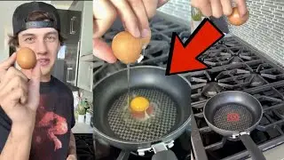 ЛУЧШИЙ способ разбить яйцо!! - #Шорты