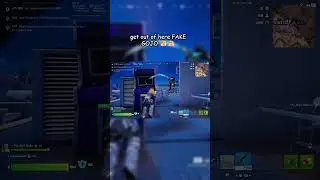 get this FAKE gojo OUT of my face  #fortnite