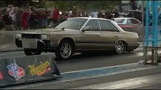 Mickel Rugrat Junior RB25 C32 13.83 @ 92 MPH @ Allout Callout Christmas Drags 2024