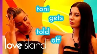 Terrace Toni gets a telling off from Shakira and Yasmin 👀&nbsp;| Love Island 2025