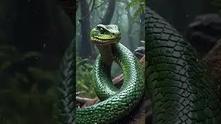 Swamp Showdown: King Cobra vs. Water Monitor 🐍🦎 #ReptileBattle #EpicShowdown #Wildlife #Nature