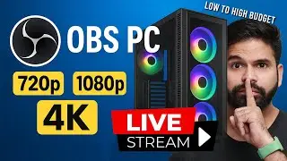Best PC for OBS Streaming | Budget to High-End Setup Guide (Urdu/Hindi)