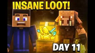 I Raided the Most OP Bastion in Minecraft! 🔥 | Day 11
