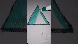 How to Draw a Triangle | Easy Drawing Triangle | Triangle banne ka Tareeka |