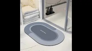 Super Absorbent Quick Dry Bath Shower Mats for Home Bathroom Floor Water Absorbent Bath Mat