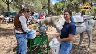 La Hermandad de Pilas con su Ayuntamiento introduce su Punto Avanzado de Bienestar en el Rocio