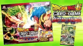 DESTROYER KINGS BOOSTER BOX UNBOXING | Dragon Ball Super Card Game