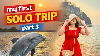 My first solo trip part 3| Palolem beach| Butterfly beach| south Goa| Dolphins | honeymoon beach