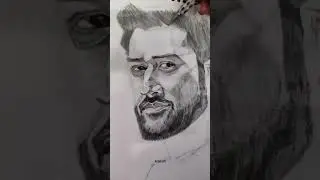 THALA : in graphite and soul #art #artwork #pencildrawing #portrait #msdhoni #drawing