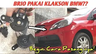 Upgrade Klakson Brio Rasa Klakson BMW! | cara mudah ganti klakson Brio tanpa buka bemper