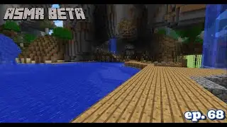 ASMR | Extending the Boardwalk 🎣| Minecraft Beta Ep. 68 | Ear to Ear Soft Whispers + Keyboard Sounds