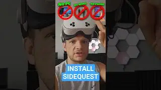 Как установить SIDEQUEST на META QUEST 2, 3 и 3s &mdash; без ПК, без проводов, без телефона.