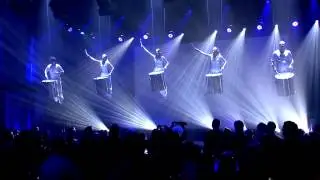 LED Trommel Show //mission4mars flying drum show Berlin#