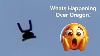Dark UFO Over Dundee, OR, USA Feb 9, 2026, UAP Sighting Paranormal News.