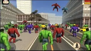 RED HULK vs GREEN HULK! 👊 Kaun Jeetega? | Epic Fight Gameplay (Hindi)