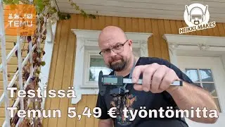 Testataan Temun halpistyöntomitan tarkkuutta -🔥 Etuja uusille TEMU-sovelluksen käyttäjille! 🔥