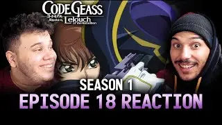 Code Geass Episode 18 REACTION | I Order you, Suzaku Kururugi