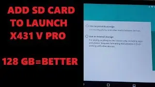 How to add sd card to Launch x431 V Pro