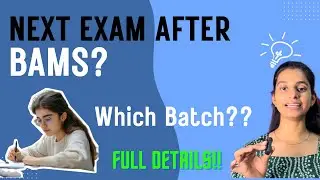 NEXT Exam After BAMS | Complete Guide for Ayurveda Students (NCISM Rules & Syllabus)#neet2025 #bams 