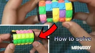 solve easy cylinder rotate puzzle