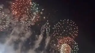 Fireworks display at Food Festival Qatar.. #fireworks 