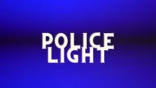 🚨 Police Lights Effect and Sound | RED AND BLUE