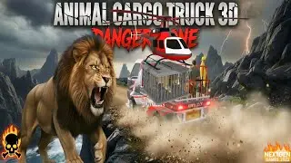 India से Dubai Export शेर 😈|| Animals Cargo Truck 3D Simulator Game Realistic 