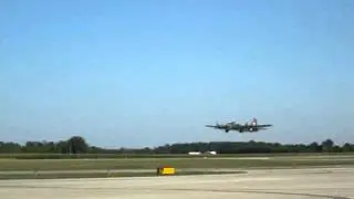 B-17 Departing Indy Exec Airport 8-1-12