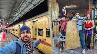 Finally reached Nagaland for Hornbill Festival 2024 || Guwahati to Dimapur train
