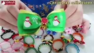Ichikraft handmade elastic cat collar collection