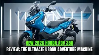 2026 Honda ADV 350 Is FINALLY Here – This Changes Everything