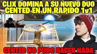 CLIX DOMINA A CENTED EN UN PEQUE&Ntilde;O 1v1 ANTES DE LAS SCRIMS