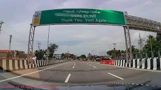 Kerala Karnataka Interstate Border at Talapady and Talapady Toll Plaza