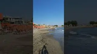 #Beachfront of Marika hotel #travel #Platanias beach