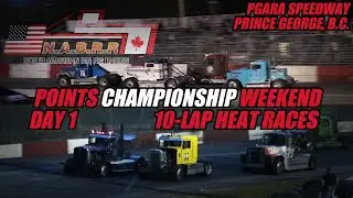 Day 1 Heat Races - NABRR Points Championship Weekend - PGARA Speedway