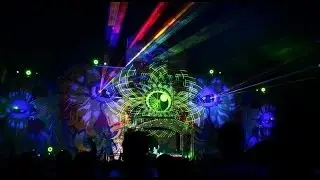 Лазерное шоу. First Open Air 2012
