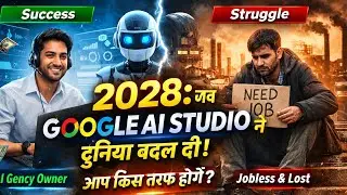 2028 में Google AI Studio ने दुनिया बदल दी! | Success vs Jobless | आप किस तरफ होंगे?