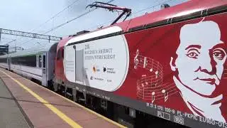 Wiosenne pociągi na stacji Skierniewice 30.4.2022
