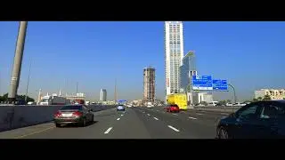 Driving To Jebel Ali Free Zone From JVC Jumeirah Village Circle Al Barsha South Dubai UAE