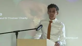 Bite size presentation: Journalist Rosie Boycott and Kieron Boyle, Guy's and St Thomas' Charity