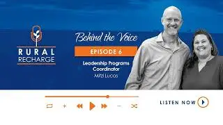 Behind the Voice EP 6: Mitzi Lucas - Leadership Programs Coordinator
