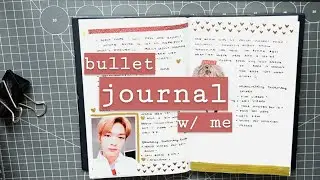[KPOP BUJO] bullet journal with me 🖋