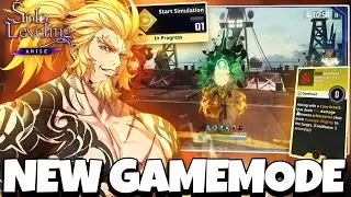*NEW* SIMULATION GATE GAMEMODE LOOKS AMAZING! DEVS COOKED WITH THIS ONE - Solo Leveling: Arise