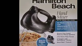 Hamilton Beach 62692 Hand Mixer Review