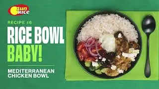 Tasty Mediterranean Chicken and Rice Bowl & Vegetarian Option - Easy Recipe