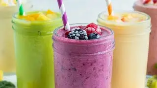 How to make organic brown sugar and banana juice at home #delicious #food #juice #smoothie 