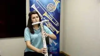 Bass Flute - Jupiter 1125ES Vertical