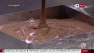 مطبخ الحياة - طريقة عمل موس شكولاتة بالكيك و موس الكراميل