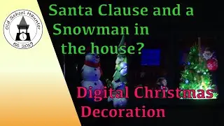 Digital Christmas Decoration using AtmosFX and ViewSonic M2e [Hologram Illusion Projection DIY ENG]